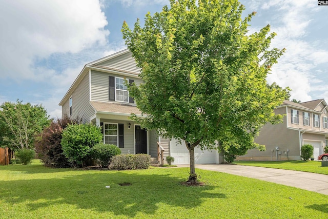 233 Eagle Pointe Dr, Chapin, SC 29036 - obstructed view of property with concrete driveway and a front yard