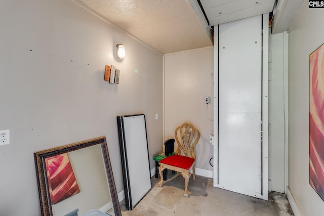 1162 Whippoorwill Rd, Camden, SC 29020 - sitting room featuring unfinished concrete flooring