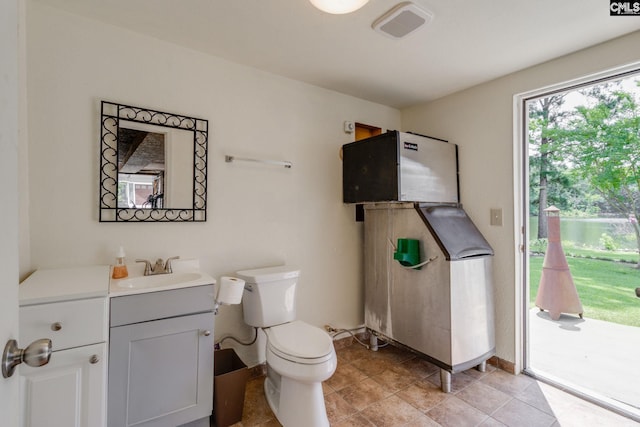 1162 Whippoorwill Rd, Camden, SC 29020 - bathroom featuring vanity and toilet