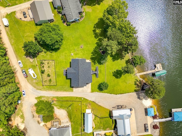 1162 Whippoorwill Rd, Camden, SC 29020 - aerial view of a nearby body of water