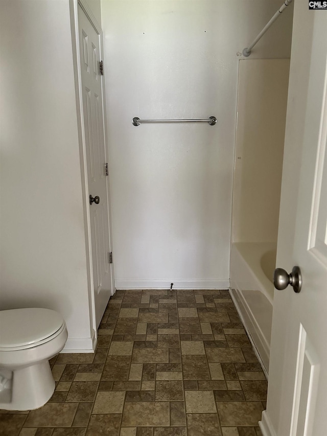 206 Windsor Village Dr, Columbia, SC 29223 - bathroom with washtub / shower combination and brick patterned flooring