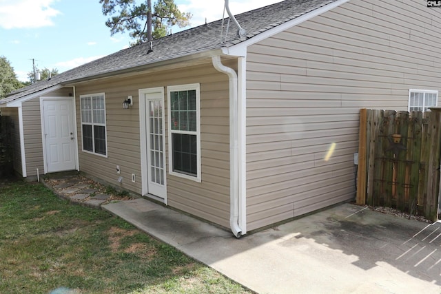 206 Windsor Village Dr, Columbia, SC 29223 - view of home's exterior with roof with shingles and a patio