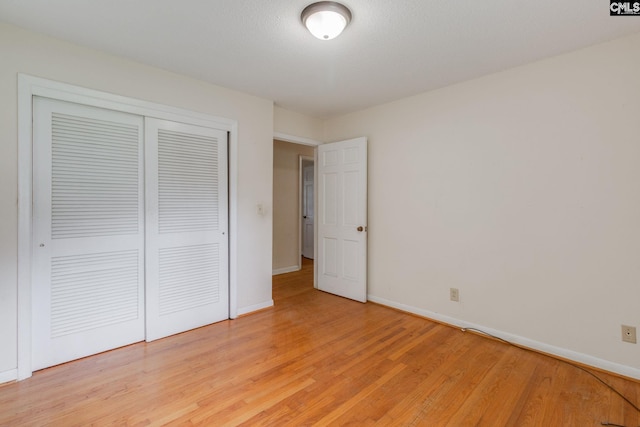 109 Garden Springs Rd, Columbia, SC 29209 - unfurnished bedroom featuring a closet and light wood-style floors
