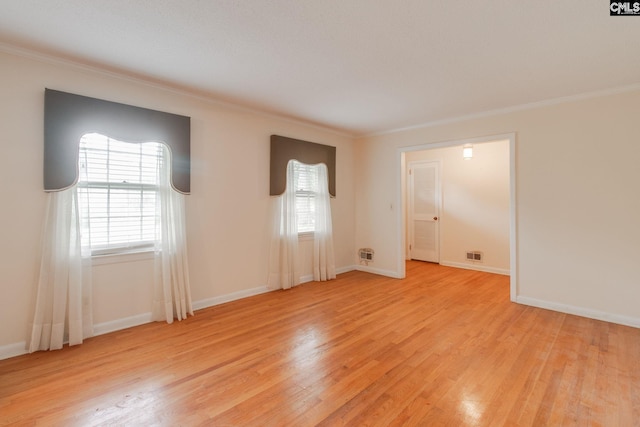 109 Garden Springs Rd, Columbia, SC 29209 - unfurnished room featuring light wood finished floors and ornamental molding