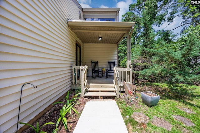 131 Leeward Rd, Columbia, SC 29212 - entrance to property with a porch