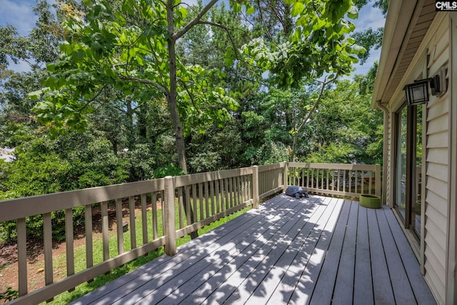 131 Leeward Rd, Columbia, SC 29212 - view of wooden deck