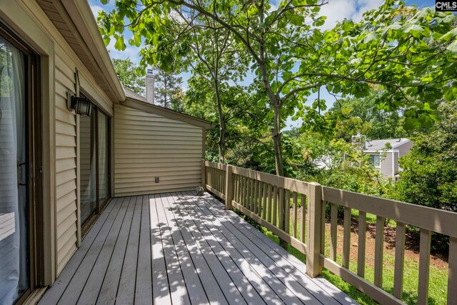 131 Leeward Rd, Columbia, SC 29212 - view of deck