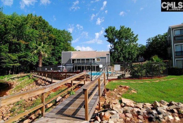 131 Leeward Rd, Columbia, SC 29212 - view of wooden deck