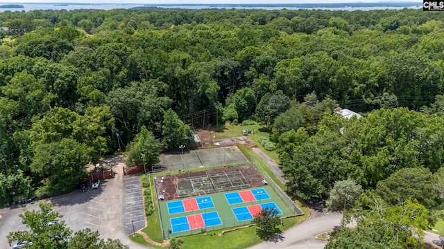 131 Leeward Rd, Columbia, SC 29212 - bird's eye view of a heavily wooded area