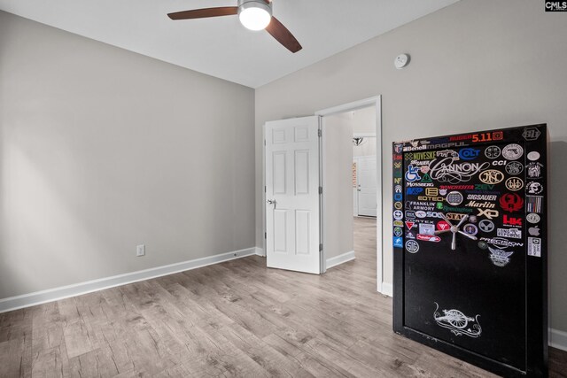 2 Alverston Ct, Irmo, SC 29063 - unfurnished bedroom with wood finished floors and a ceiling fan