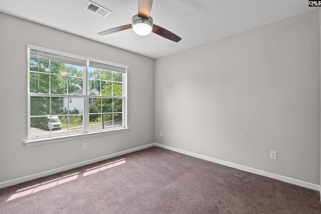2 Alverston Ct, Irmo, SC 29063 - spare room with ceiling fan and carpet floors