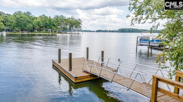 196 Osprey Pointe Ln, Prosperity, SC 29127 - dock with a water view
