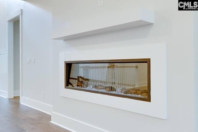 196 Osprey Pointe Ln, Prosperity, SC 29127 - detailed view of baseboards and wood finished floors