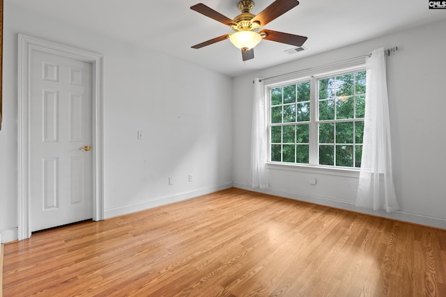 5 Shaftesbury Ln, Columbia, SC 29209 - unfurnished room featuring light wood finished floors and a ceiling fan