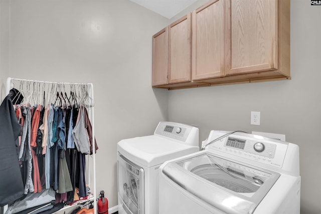 201 Summit Ridge Cir, Columbia, SC 29229 - laundry room featuring cabinet space and separate washer and dryer