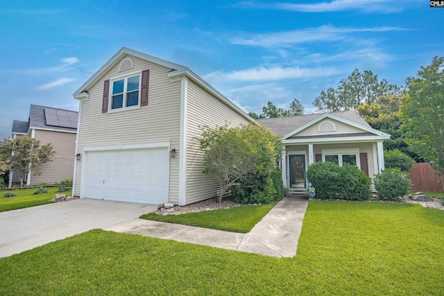 201 Summit Ridge Cir, Columbia, SC 29229 - traditional-style house featuring a garage and concrete driveway