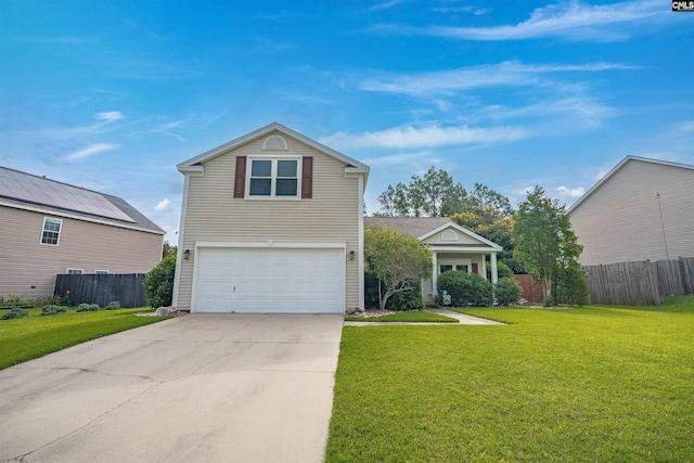 201 Summit Ridge Cir, Columbia, SC 29229 - traditional-style house with a garage and concrete driveway