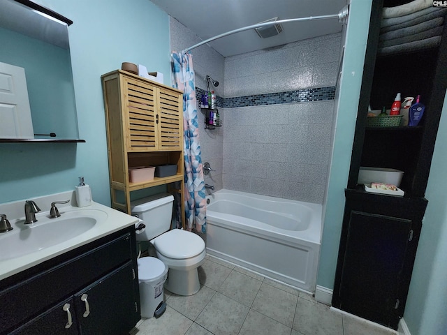 334 Gaffney St, West Columbia, SC 29169 - full bath featuring shower / tub combo, tile patterned floors, and vanity