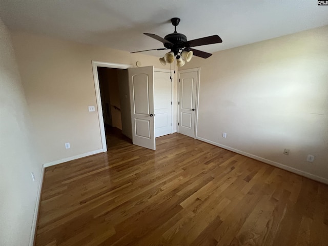 218 Scarborough Way, Lexington, SC 29072 - unfurnished room with wood finished floors and ceiling fan