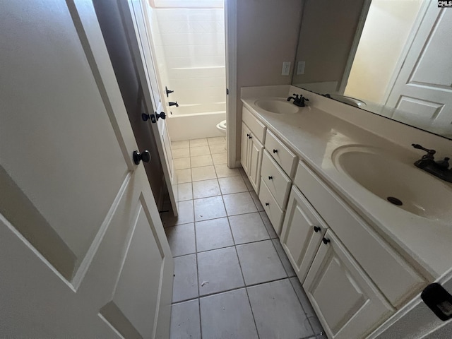 218 Scarborough Way, Lexington, SC 29072 - full bathroom featuring double vanity and tile patterned flooring