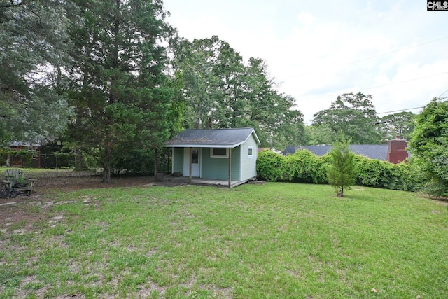 1120 Garden Ave, Cayce, SC 29033 - view of yard featuring a shed