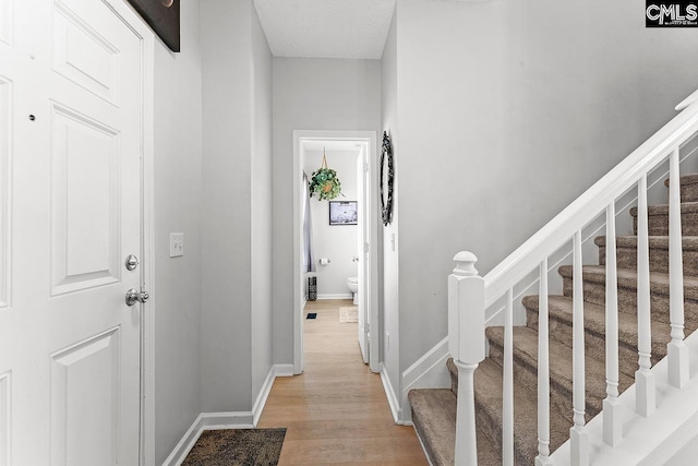218 Founders Ridge Rd, Columbia, SC 29229 - entrance foyer featuring light wood-type flooring and stairway
