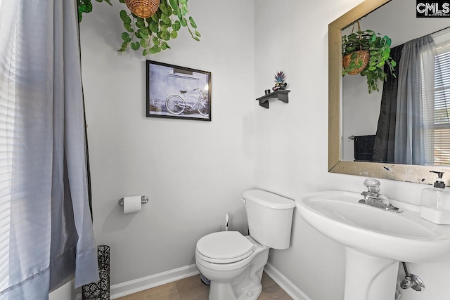 218 Founders Ridge Rd, Columbia, SC 29229 - bathroom featuring toilet and baseboards