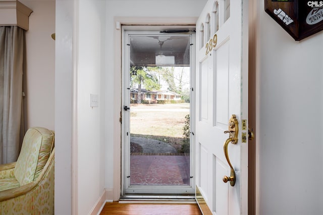289 King Charles Rd, Columbia, SC 29209 - foyer entrance featuring wood finished floors