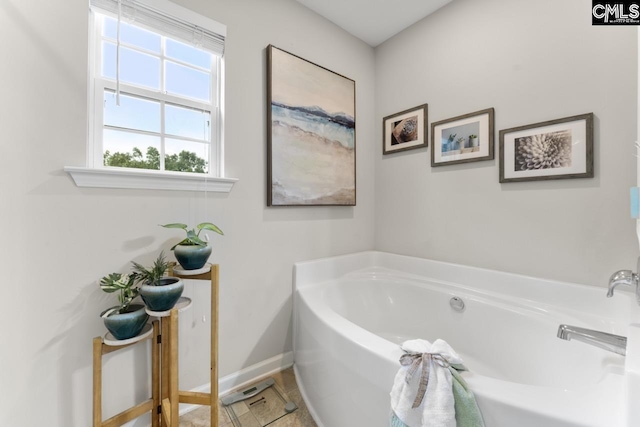 34 Riesling Ct, Lugoff, SC 29078 - full bath featuring a bath and baseboards