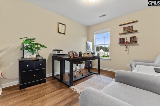 34 Riesling Ct, Lugoff, SC 29078 - office space with wood finished floors and baseboards