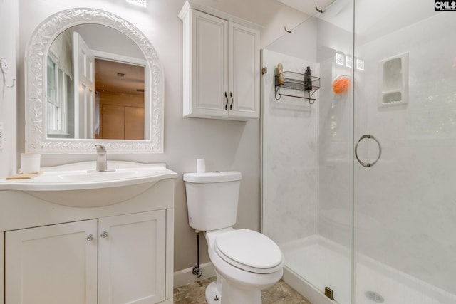 330 Grantham Rd, Irmo, SC 29063 - bathroom featuring a shower stall and vanity