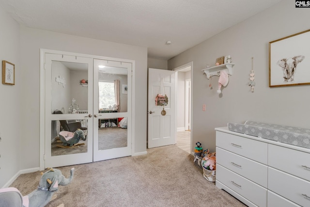 330 Grantham Rd, Irmo, SC 29063 - bedroom featuring light carpet and french doors