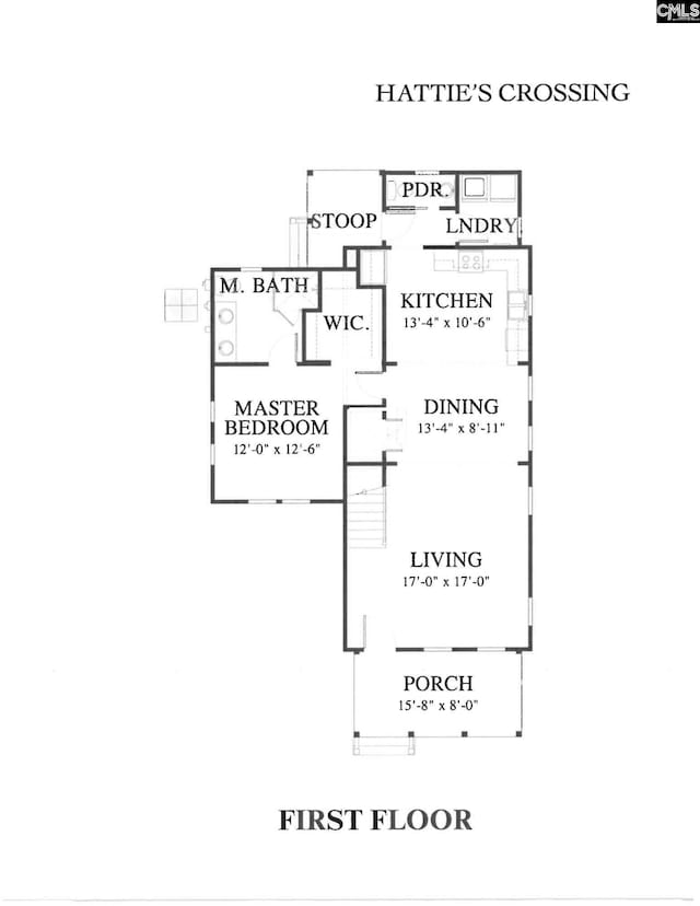 742 Poplar St, Cayce, SC 29033 - view of floor plan / room layout