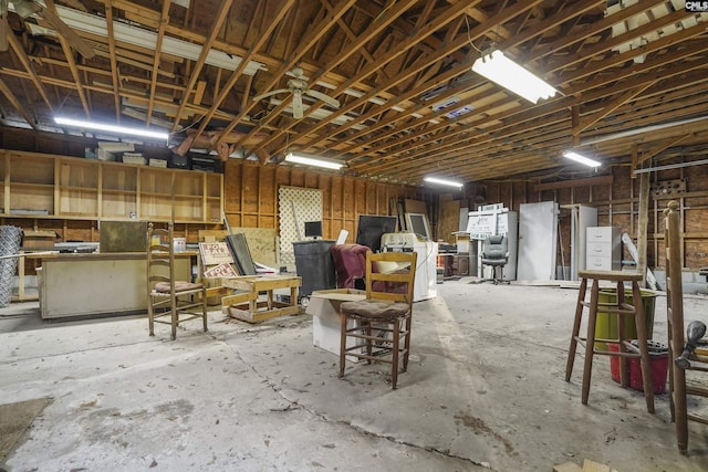 227 Latonea Dr, Columbia, SC 29210 - garage with washer / clothes dryer