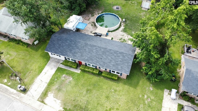 704 Cambridge, Lugoff, SC 29078 - aerial view of property and surrounding area