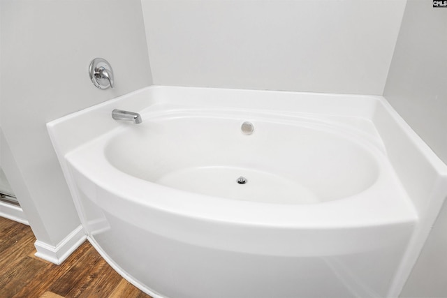 331 Aberlour Dr, Sumter, SC 29154 - full bath featuring a garden tub and wood finished floors