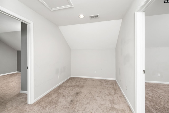 331 Aberlour Dr, Sumter, SC 29154 - bonus room featuring lofted ceiling, carpet floors, and recessed lighting