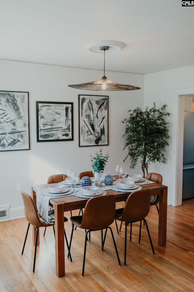 39 Downing, Columbia, SC 29209 - dining room with light wood-style floors