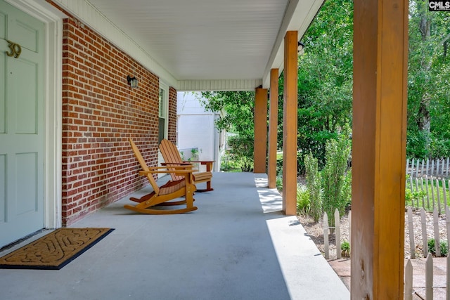 39 Downing, Columbia, SC 29209 - view of covered porch