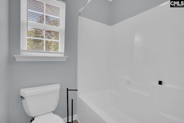 127 Waterville Dr, Columbia, SC 29229 - bathroom with toilet and shower / bathtub combination