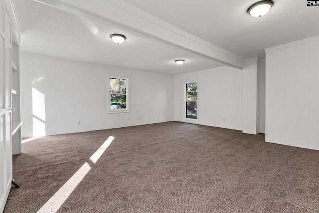 301 Colony Hill Rd, Lexington, SC 29072 - carpeted spare room with a textured ceiling and ornamental molding