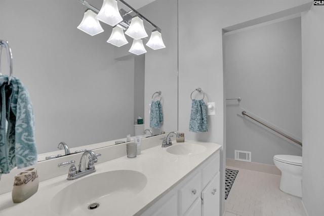 8 Sand Spur Rd, Columbia, SC 29223 - full bathroom with double vanity and tile patterned flooring