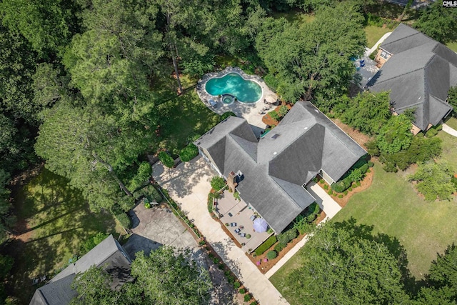 8 Sand Spur Rd, Columbia, SC 29223 - aerial view of property's location featuring a pool area