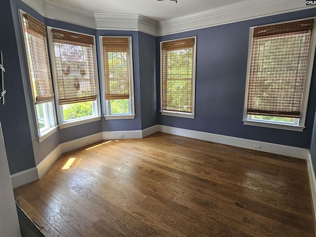 116 Avington Ln, Columbia, SC 29229 - empty room featuring wood finished floors and ornamental molding