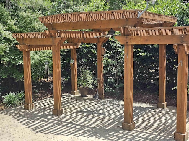 116 Avington Ln, Columbia, SC 29229 - view of patio / terrace with a pergola