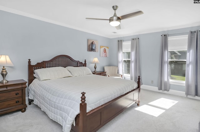 430 Hampton Creek Ct, Columbia, SC 29209 - bedroom featuring carpet flooring and ceiling fan