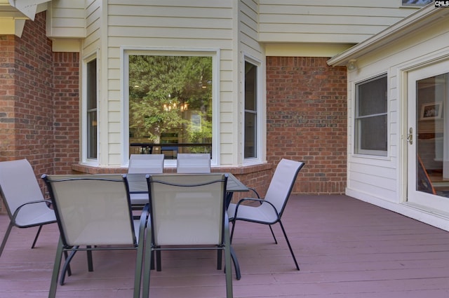 430 Hampton Creek Ct, Columbia, SC 29209 - wooden deck featuring outdoor dining space