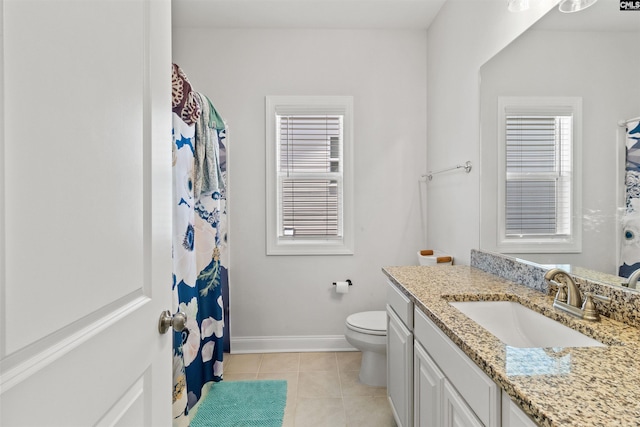 214 Chapin Brook Ct, Chapin, SC 29036 - full bath with vanity, tile patterned floors, and healthy amount of natural light