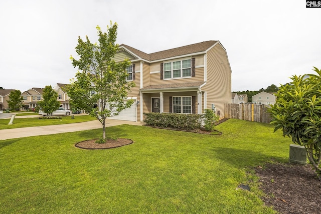 512 Eagles Rest Dr, Chapin, SC 29036 - view of front facade featuring concrete driveway, a garage, and a residential view