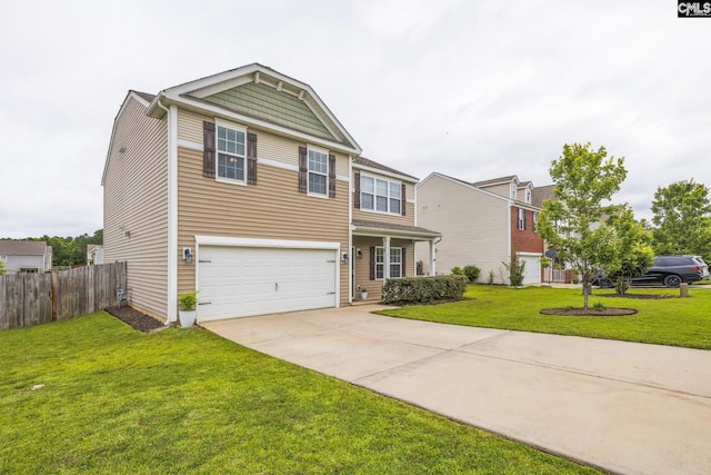 512 Eagles Rest Dr, Chapin, SC 29036 - view of front facade with concrete driveway and a garage